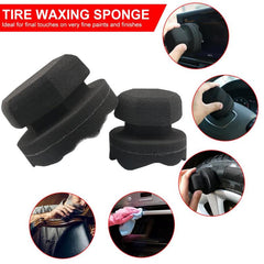 Car Waxing Sponge Tire Waxing Sponge Hand held Convenient High density