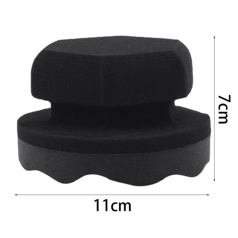 Car Waxing Sponge Tire Waxing Sponge Hand held Convenient High density