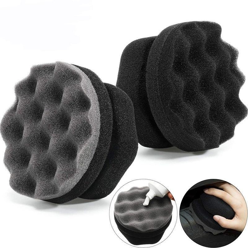 Car Waxing Sponge Tire Waxing Sponge Hand held Convenient High density