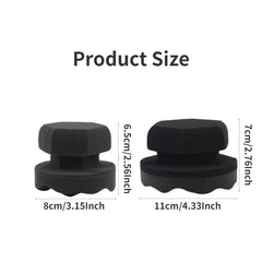 Car Waxing Sponge Tire Waxing Sponge Hand held Convenient High density