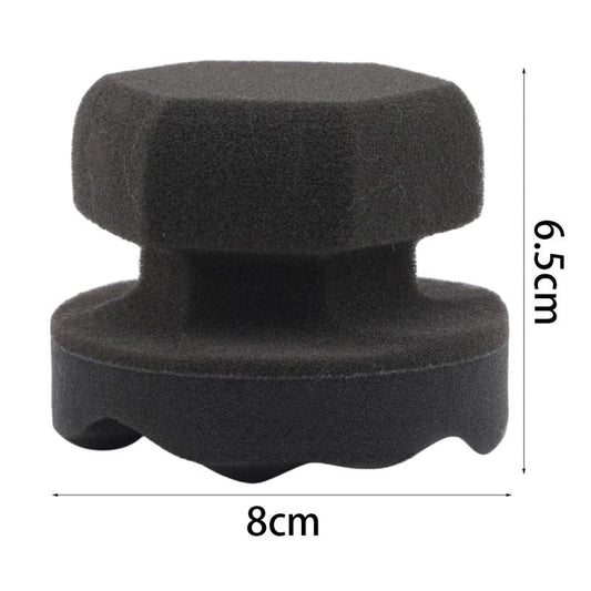 Car Waxing Sponge Tire Waxing Sponge Hand held Convenient High density
