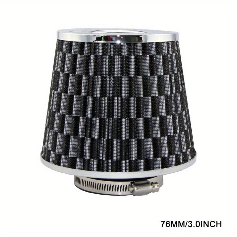 76MM 3inch High Flow Air Filter Universal Cold Air Intake Filters