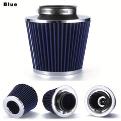 76MM 3inch High Flow Air Filter Universal Cold Air Intake Filters