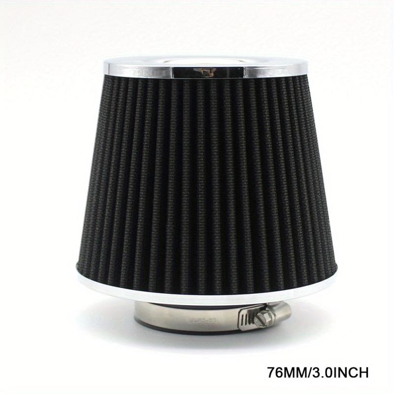 76MM 3inch High Flow Air Filter Universal Cold Air Intake Filters