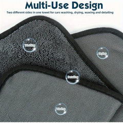 Microfiber Cleaning Cloth for Home, Car, and Bathroom - Absorbent Towel