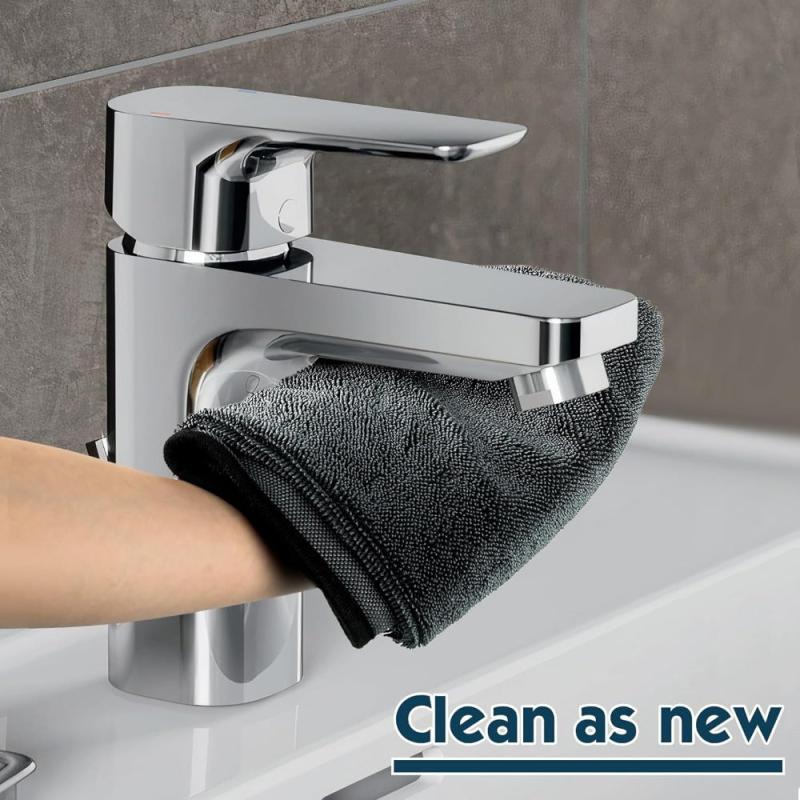 Microfiber Cleaning Cloth for Home, Car, and Bathroom - Absorbent Towel