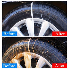 500ml Tire Retreading Coating Paste Blackening Polish Durable Bright Wax
