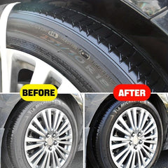 500ml Tire Retreading Coating Paste Blackening Polish Durable Bright Wax