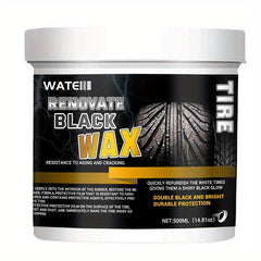500ml Tire Retreading Coating Paste Blackening Polish Durable Bright Wax