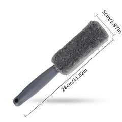 Car Wheel Hub Cleaning Brush Rim Cleaner Detailing Tool for Auto
