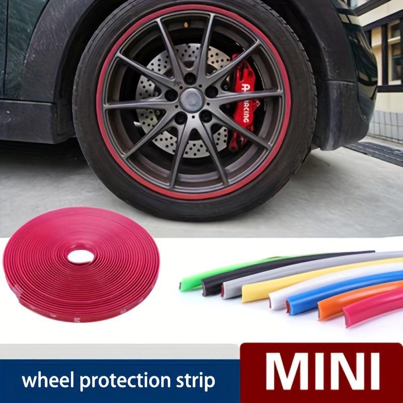 Car Anti-collision Strip Hub Protection Ring Anti-scratch Rubber Sticker