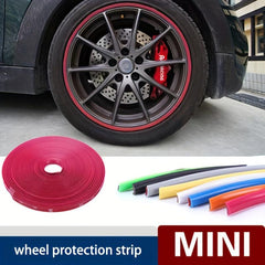 Car Anti-collision Strip Hub Protection Ring Anti-scratch Rubber Sticker