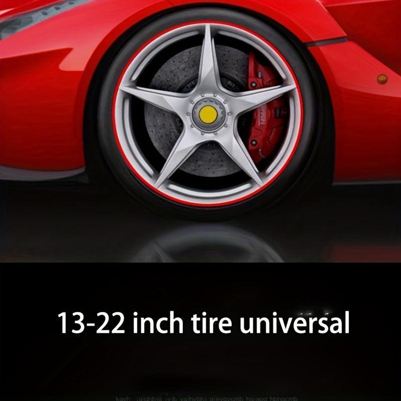 Car Anti-collision Strip Hub Protection Ring Anti-scratch Rubber Sticker