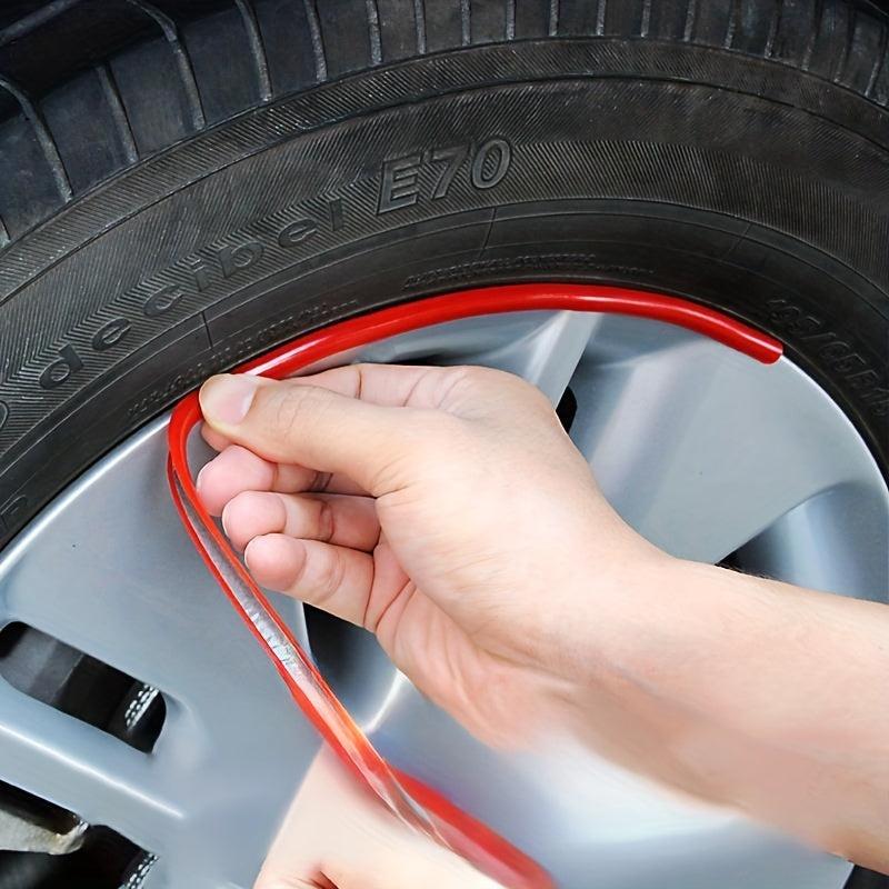 Car Anti-collision Strip Hub Protection Ring Anti-scratch Rubber Sticker