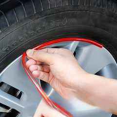 Car Anti-collision Strip Hub Protection Ring Anti-scratch Rubber Sticker