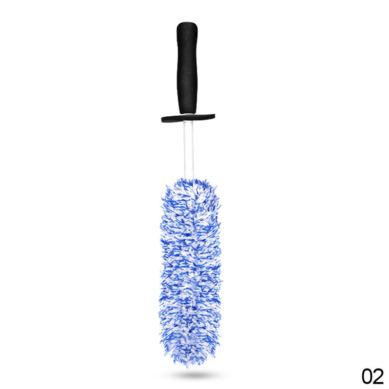 Microfiber Car Wash Brush with Non Slip Handle
