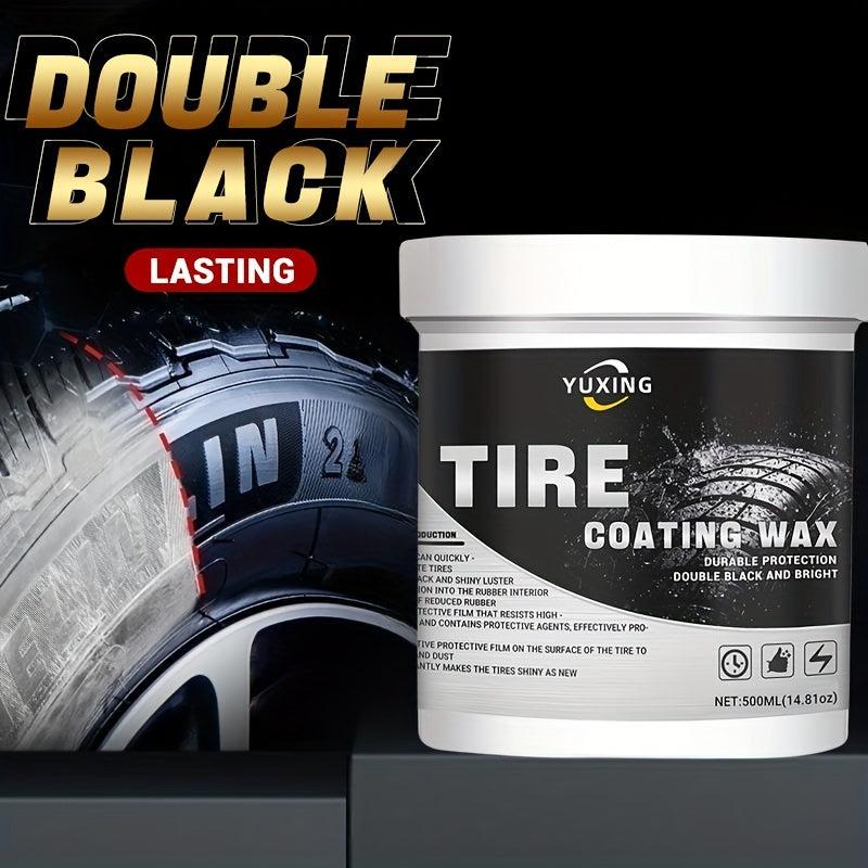 500ml Tire Refurbishment Coating Paste Durable Bright Cleaner Wax