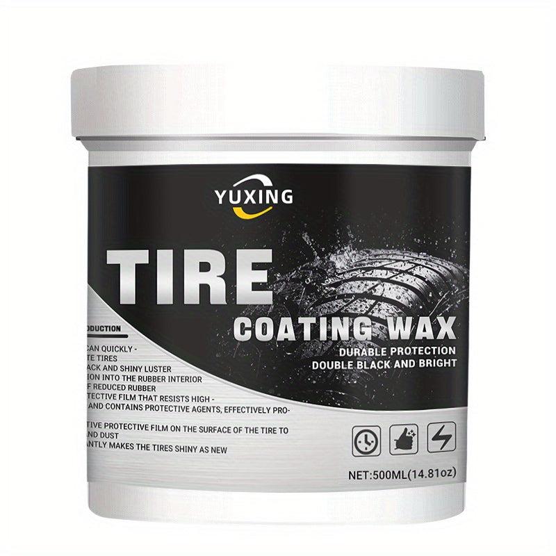 500ml Tire Refurbishment Coating Paste Durable Bright Cleaner Wax
