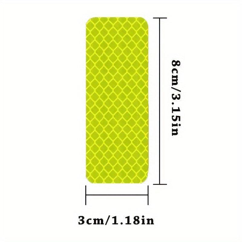 10pcs Car Bumper Reflective Safety Strips - Night Driving Security & Style