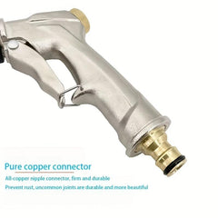 Brass High Pressure Sprayer for Car and Pet Cleaning