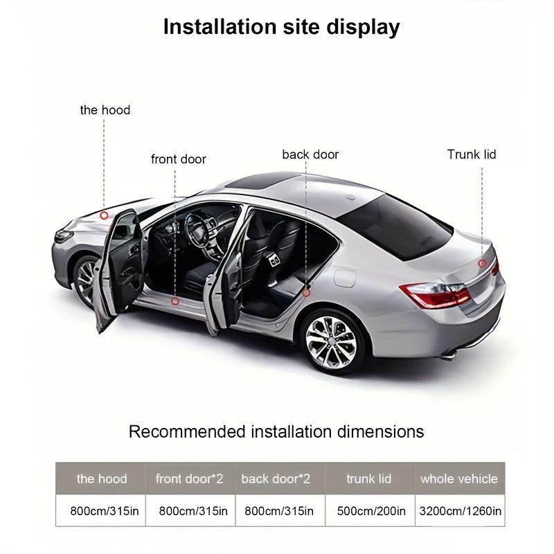 Auto Weather Strip Double Layer Self Adhesive Sound Insulation Sealing Strip