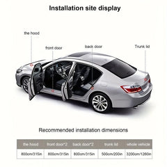 Auto Weather Strip Double Layer Self Adhesive Sound Insulation Sealing Strip