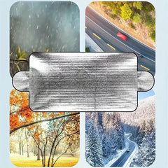 Car Glass Snow Shield Sun Visor Front Windshield Snow Shield And Sun Visor