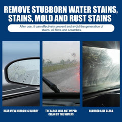 Car Windshield Film Removing Paste Set Glass Polishing Coating