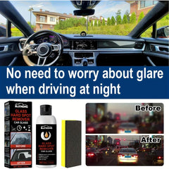 Car Windshield Film Removing Paste Set Glass Polishing Coating