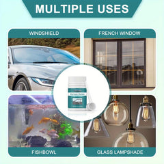 Glass Scratch Cleaning Powder Car Scratch Repair Windshield Defogging Powder