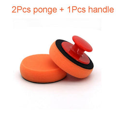 Car Wash Wax Polish Pads Polishing Pad Sponge Car Cleaning Cloth Microfiber