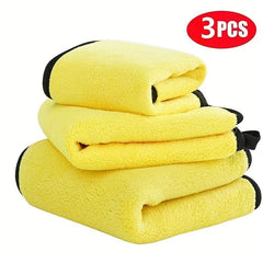 Double Sided Coral Velvet Car Wiping Cloth Large Size Car Washing Towel