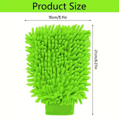 4pcs Microfiber Car Wash Gloves Cleaning Anti Scratch Car Tool