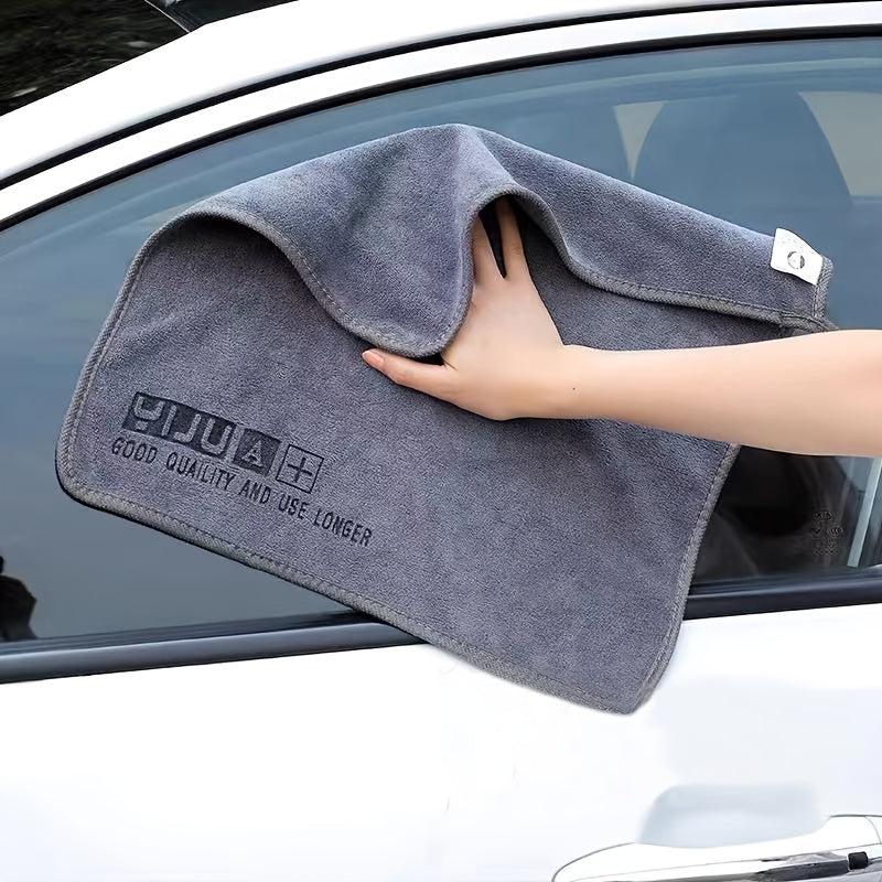 Microfiber Auto Wash Towel Car Cleaning Drying Cloth Hemming Car Care Cloth