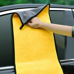 2pc Microfiber Towels for Car Cleaning & Drying