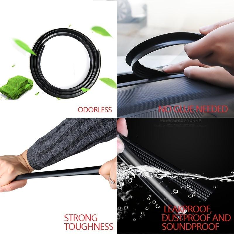 Car Dashboard Sealing Strips Styling Stickers Sound Proof Trim