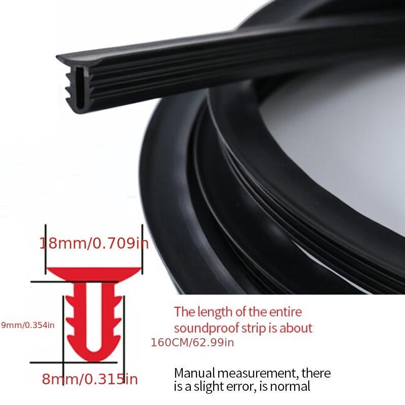 Car Dashboard Sealing Strips Styling Stickers Sound Proof Trim