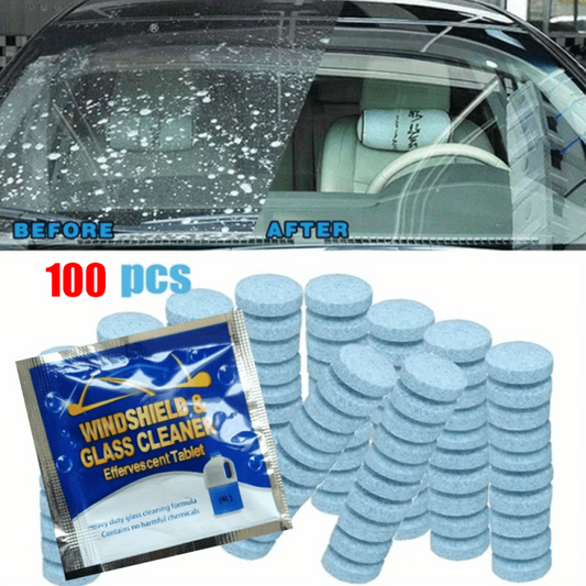 200 Pieces Effervescent Cleaner Car Windshield Wiper