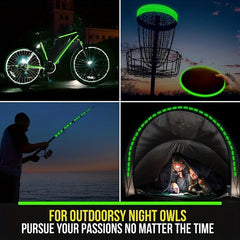 Rechargeable Glow Tape for Halloween Night Decor