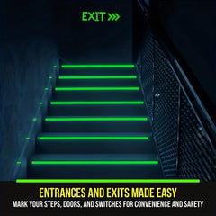 Rechargeable Glow Tape for Halloween Night Decor