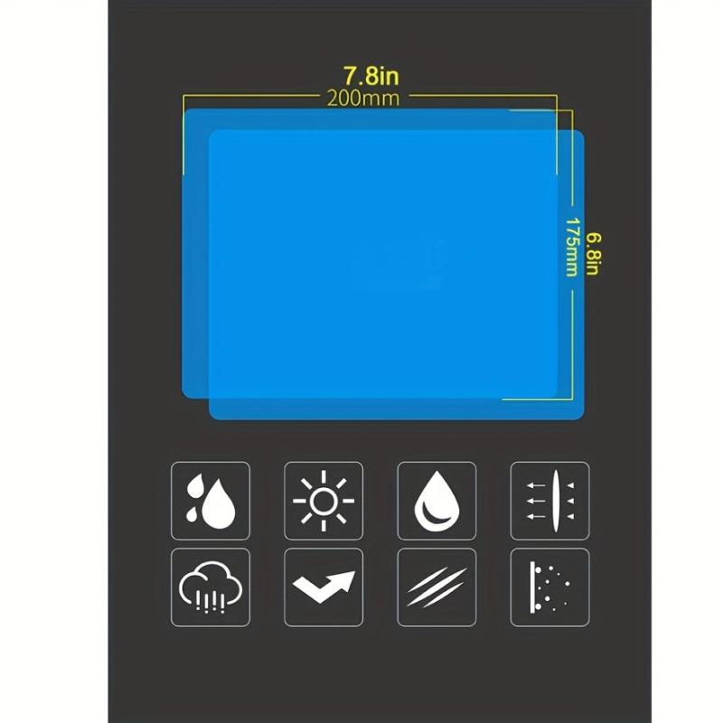 2pcs Car Window Rainproof Film - Waterproof