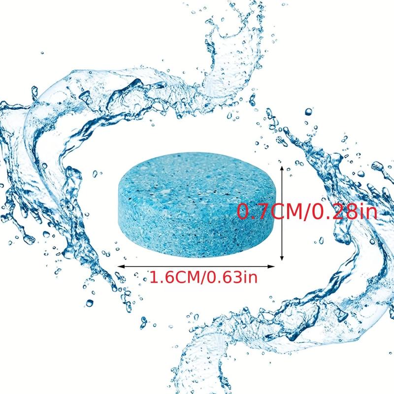 50pcs Windshield Cleaner Tablets - Instantly Clean Car & Kitchen Glass