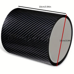 Car Threshold Bar Anti-stepping Sticker 5D Carbon Fiber Pattern