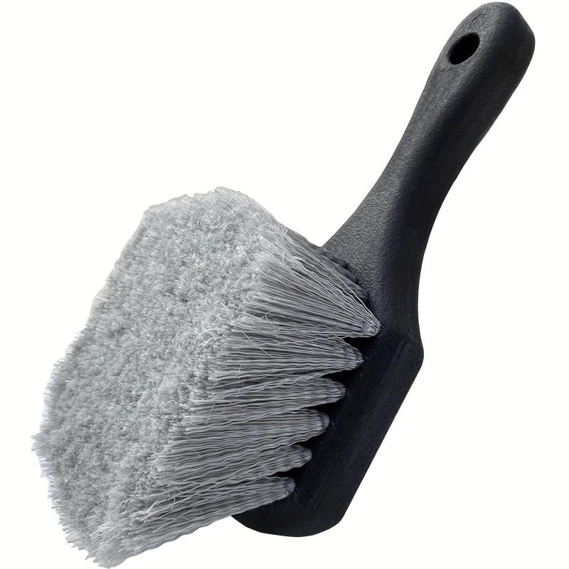 Car Wash Brush for Wheels & Tires - Soft Bristle