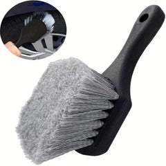 Car Wash Brush for Wheels & Tires - Soft Bristle