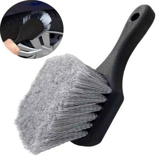 Car Wash Brush for Wheels & Tires - Soft Bristle