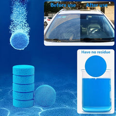 10PCS Car Wash Powder Cleaning Shampoo Streak Shine Multifunctional Tools