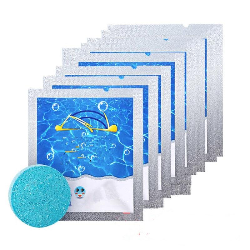 10PCS Car Wash Powder Cleaning Shampoo Streak Shine Multifunctional Tools