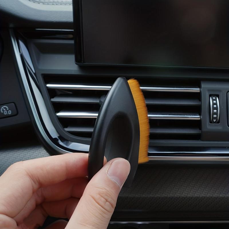 Car Interior Cleaning Brush Tire Gloss Detail Brush Car Wash Tire Cleaning Agent
