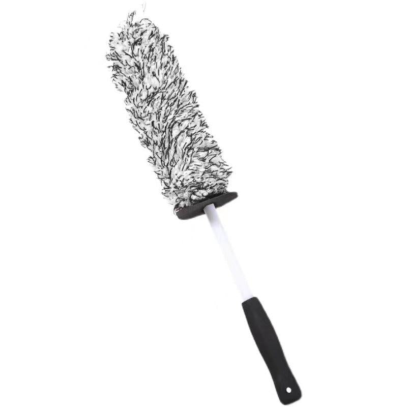 Microfiber Car Wash Brush with Soft Handle for Car Wheels